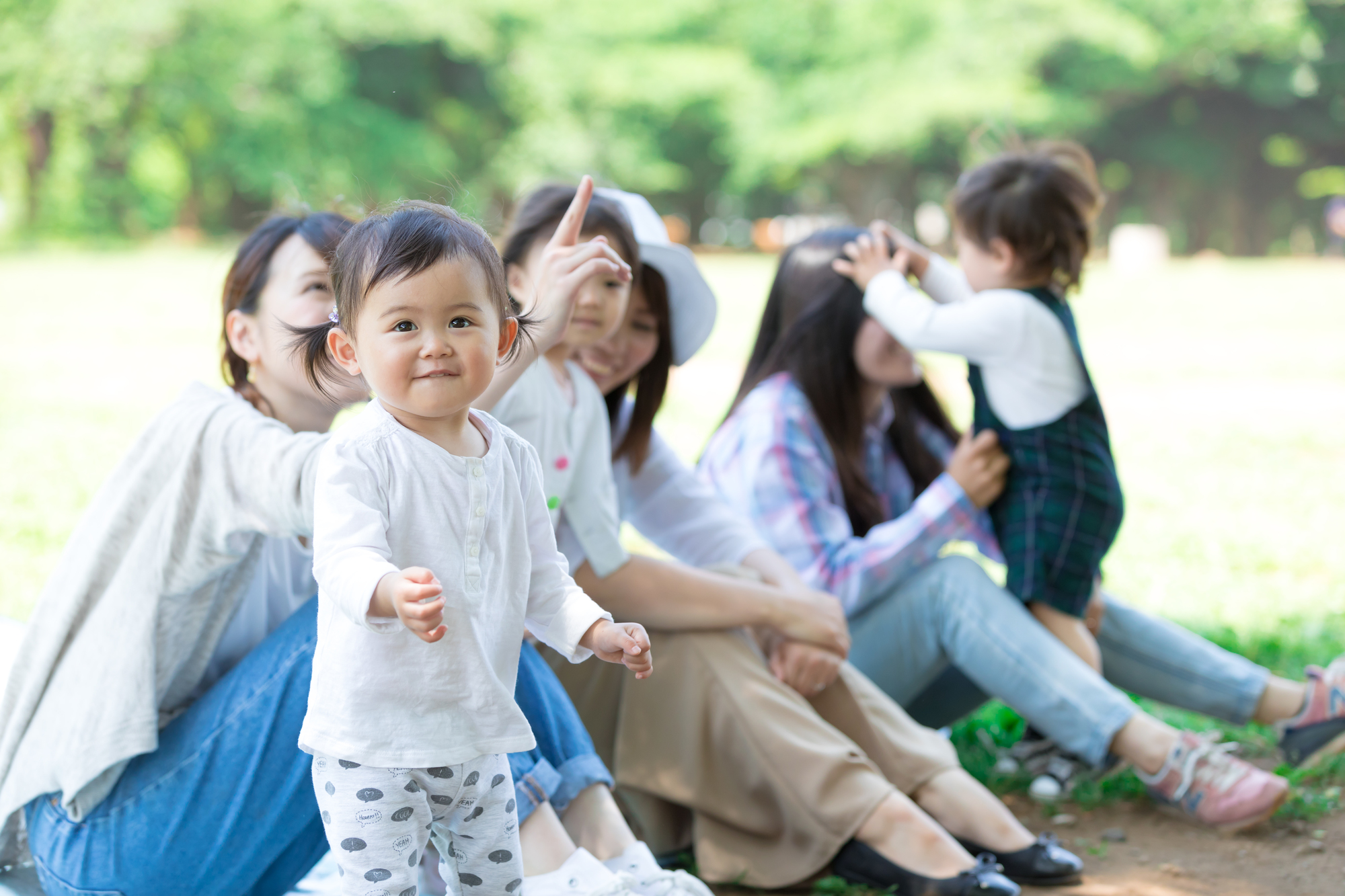 今日はどこの公園で遊ぼうか?そんな会話が自然に生まれる。